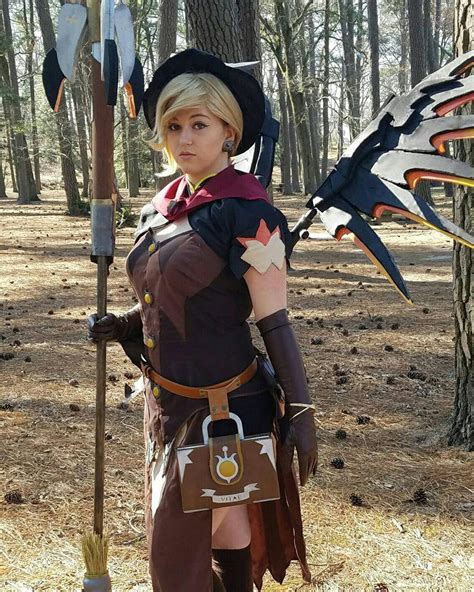 Become a mesmerizing presence at conventions with Witch Mercy cosplay